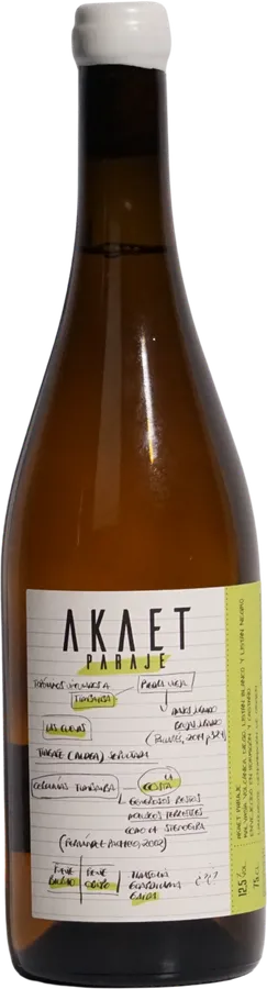 Botella de Akaet Paraje
