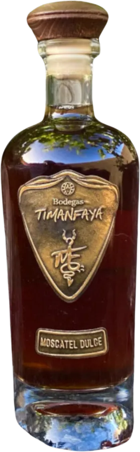 Botella de Timanfaya Dulce Selección 1999